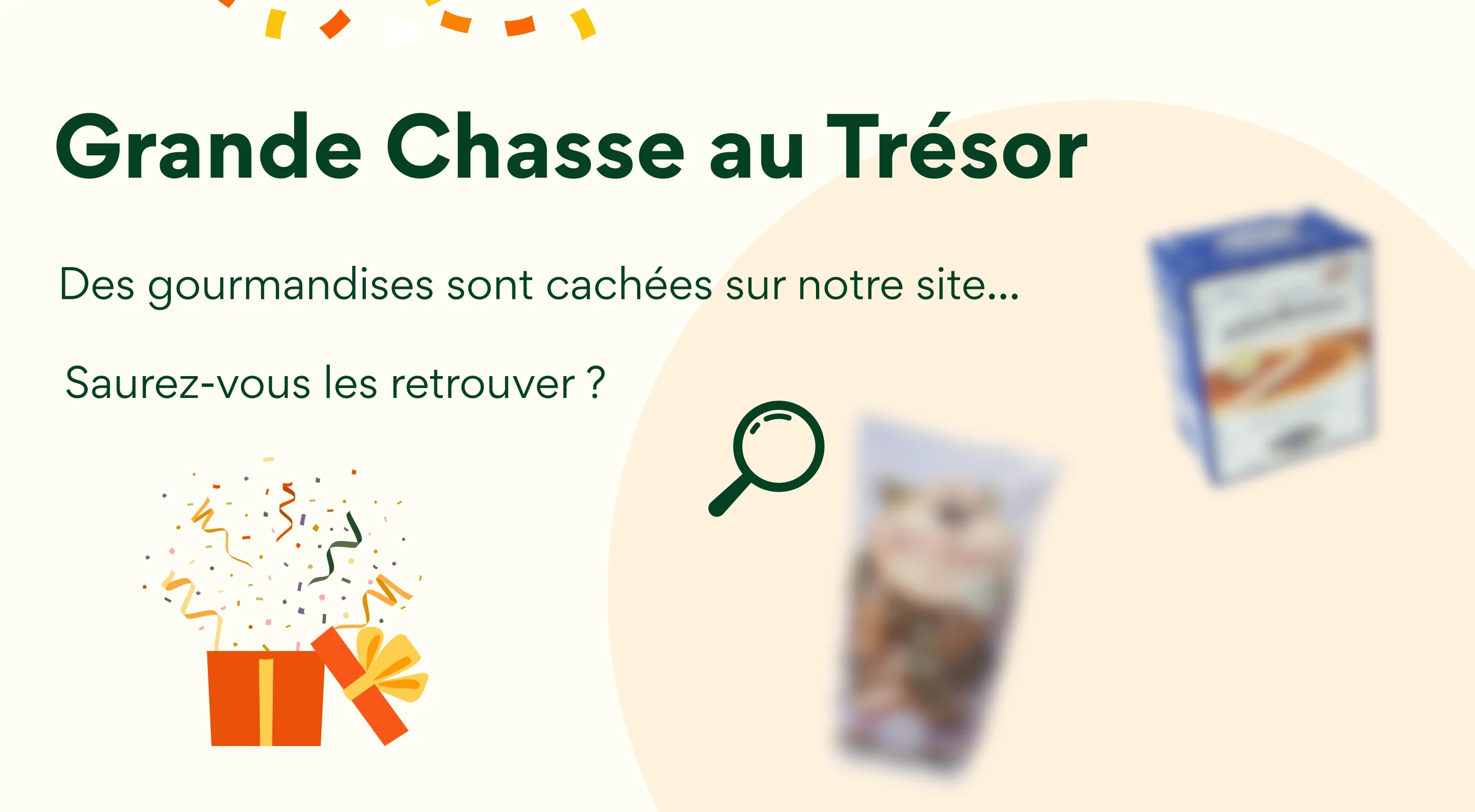 Bannière home page chasse au trésor