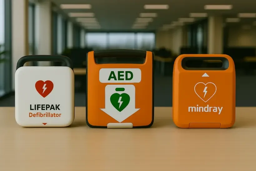 Comparateur des défibrillateurs