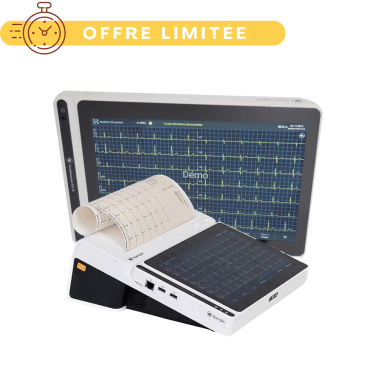 Tablette ECG Cardiomate EVI 10 pouces avec base imprimante