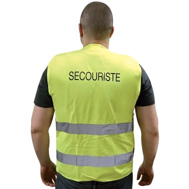 Gilet de sécurité haute visibilité