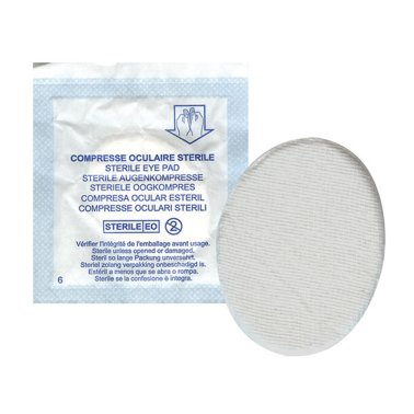 Compresses oculaires stériles