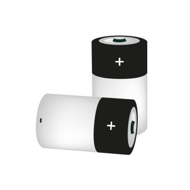 Piles LR20 pour défibrillateur de formation Powerheart G53
