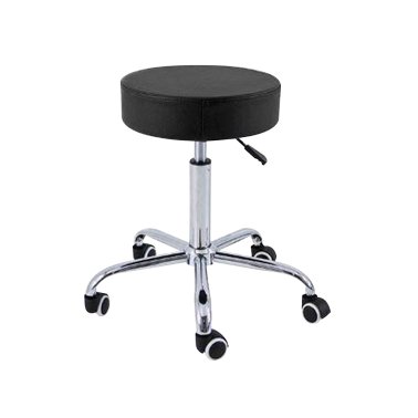 Tabouret médical noir