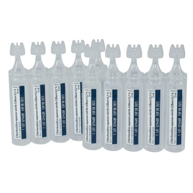 Unidoses de chlorhexidine aqueuse incolore 0,2% Gilbert