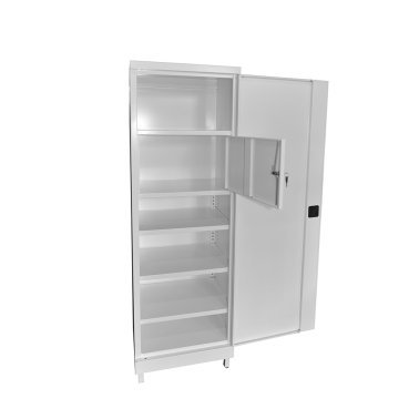 Armoire à pharmacie avec coffre à toxiques