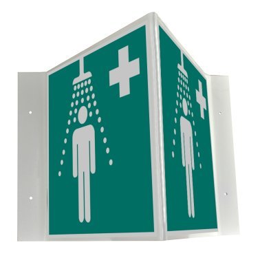 Panneau signalisation d’urgence 3D