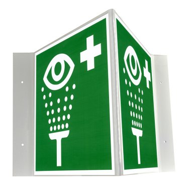 Panneau signalisation d’urgence 3D