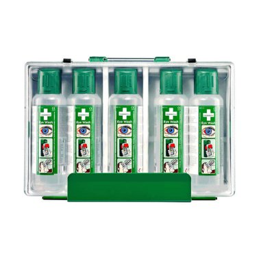 Support mural pour mallette portable de douche oculaire