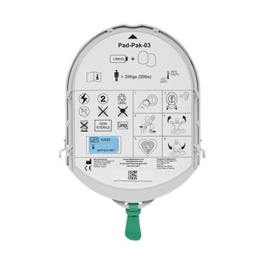 Pad-Pak adultes pour Samaritan PAD (électrodes et batterie)