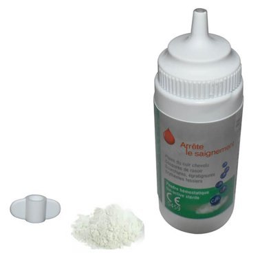 Poudre hémostatique cicatrisante