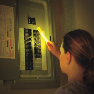 Bâton lumineux de secours