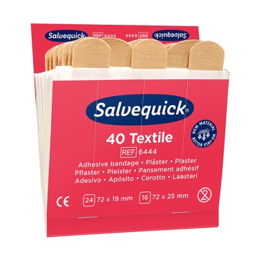 Recharge pansements simples tissé Salvequick