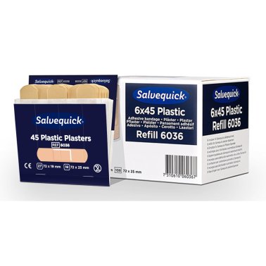 Recharge pansements simples plastique Salvequick