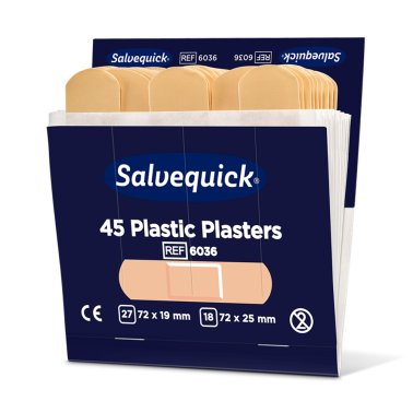 Recharge pansements simples plastique Salvequick