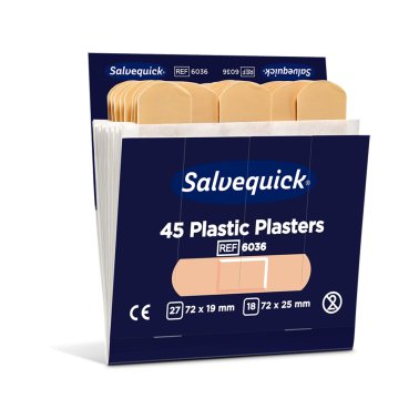 Recharge pansements simples plastique Salvequick