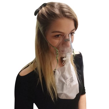 Masque respiratoire de tétanie 