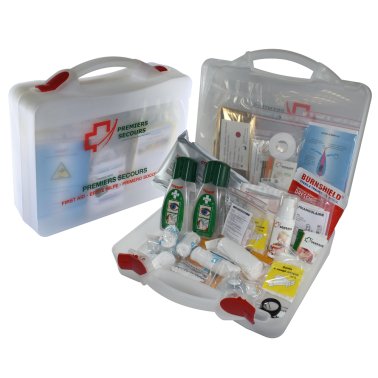 Boîte de secours chimie