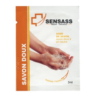 Dosettes de savon liquide pour les mains