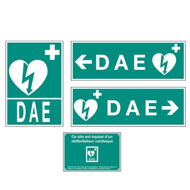 Pack de 4 panneaux DAE