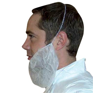 Cache-barbe jetable
