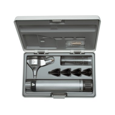 Otoscope Beta 200 éclairage fibre optique Heine trousse complète 