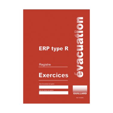 Registre exercices d’évacuation pour établissements scolaires