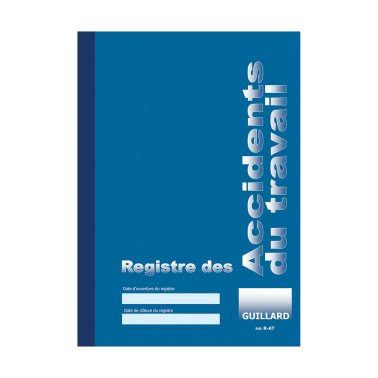 Registre des accidents du travail