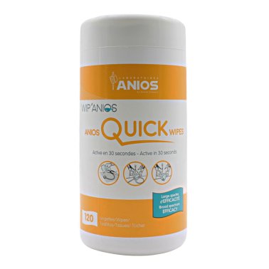Lingettes désinfectantes Quick Wipes Anios