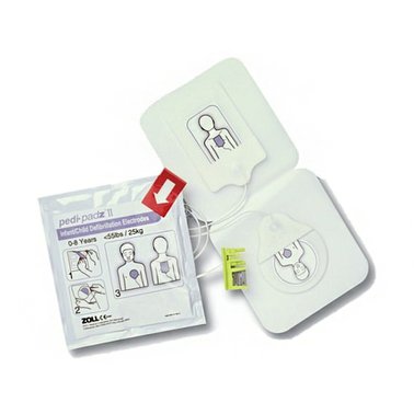 Electrodes pédiatriques pour défibrillateur AED Plus et AED Pro Zoll