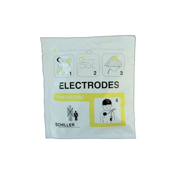 Electrodes enfant pour défibrillateur Fred Easy Schiller