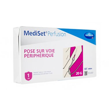 Set de pose voie veineuse avec perfuseur 3 voies