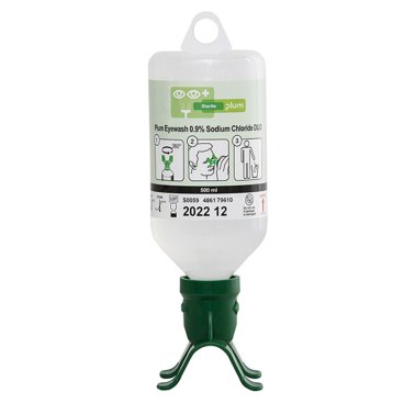 Lave-oeil duo solution physiologique