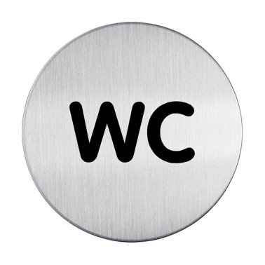 Pictogramme rond WC
