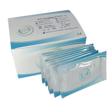 Tests urinaires de dépistage de stupéfiants Toda Drugdiag 3THC