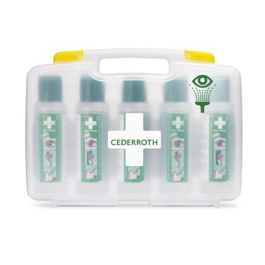 Mallette portable de douche oculaire