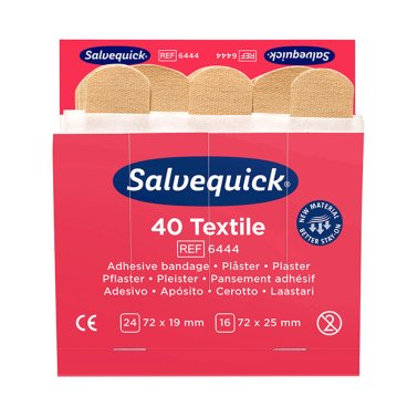 Recharge pansements simples tissé Salvequick