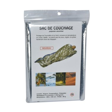 Sac de couchage de survie 