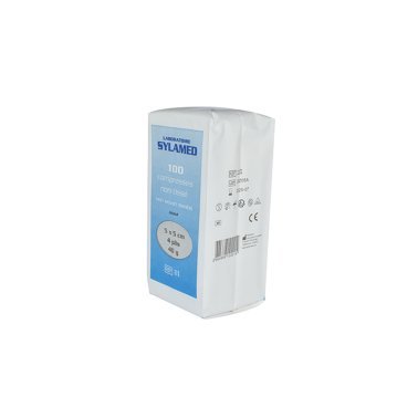 Compresse non stérile en non tissée