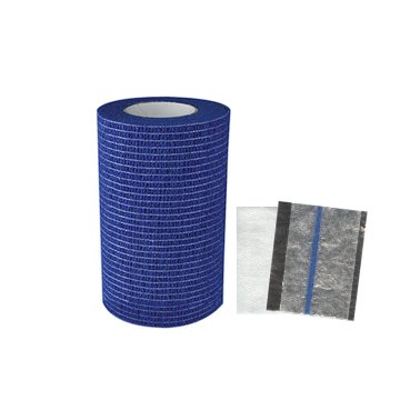 Bande de maintien bleue sans latex