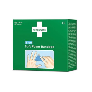 Soft Foam Bandage Blue