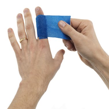 Soft Foam Bandage Blue