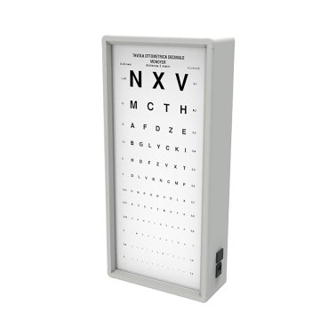 Echelle de Monoyer lumineuse