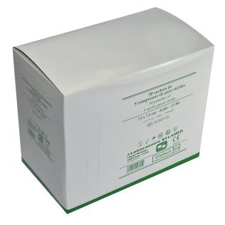 Sachet de 5 compresses de gaze stériles
