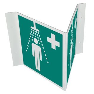 Panneau signalisation d’urgence 3D