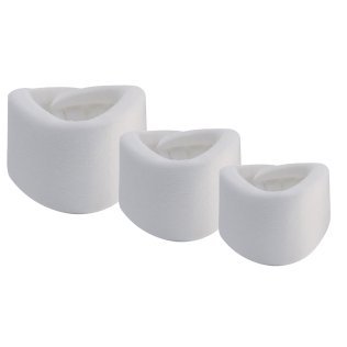 3 colliers cervicaux en mousse