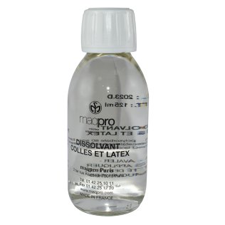 Dissolvant pour colle à postiche