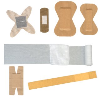 Set de pansements spécial doigts et mains