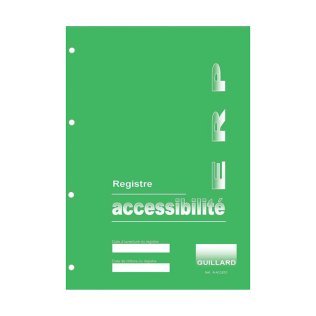 Registre d’accessibilité aux personnes handicapées 