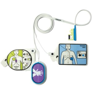 Câble d’électrodes pour défibrillateur de formation AED 3 Zoll
