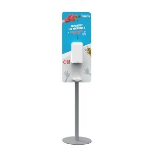 Totem distributeur de gel hydroalcoolique Anios